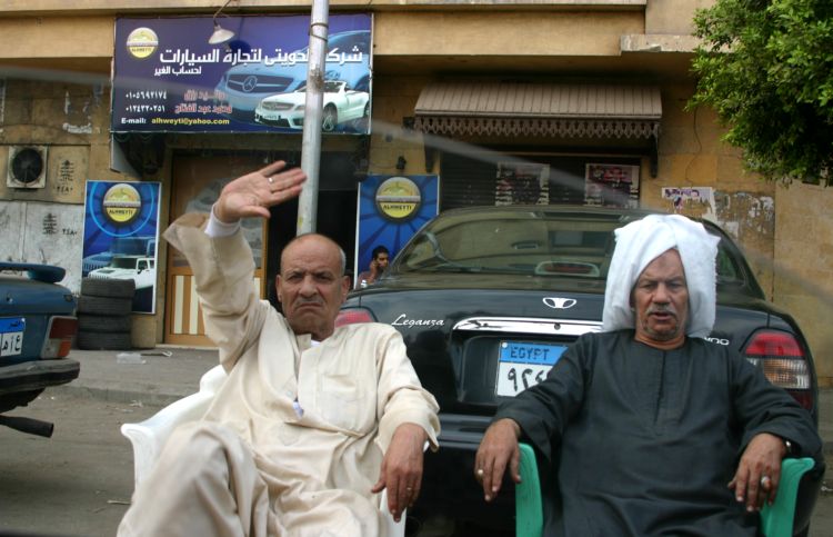 Старики на улице Каира. Фото Лимарева В.Н.