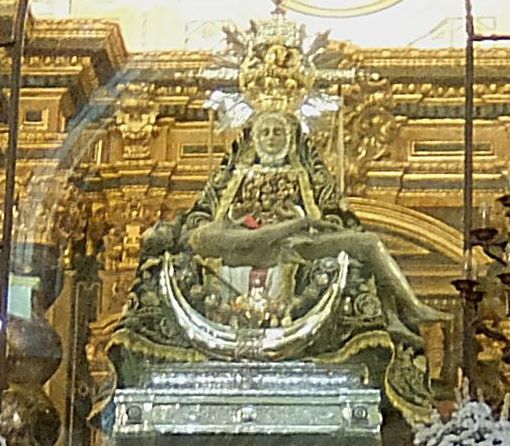 Страдающая дева Мария у тела Иисуса Христа. Градада. Испания.  Фото Лимарева В.Н. 